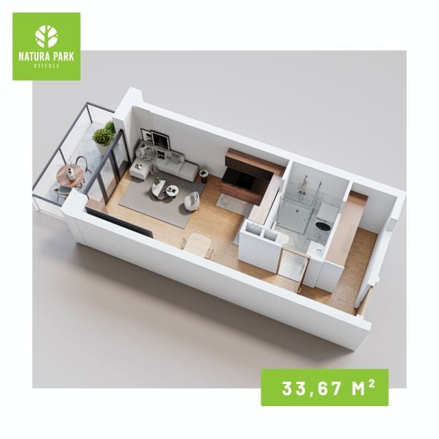 Mieszkanie Kielanówka 16G/H