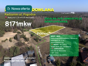Działka RADZYMIN