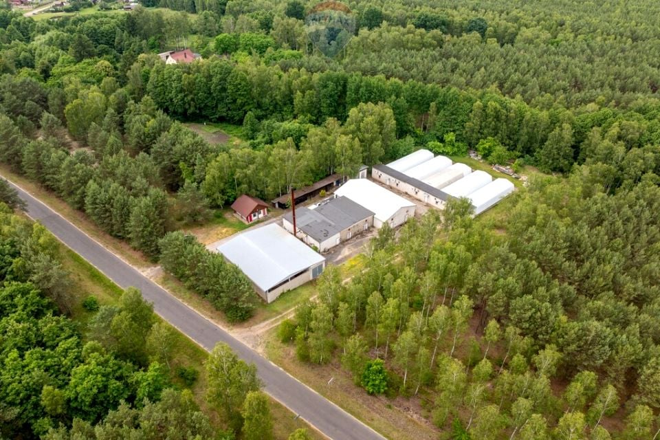 Działka przemysłowa Miały