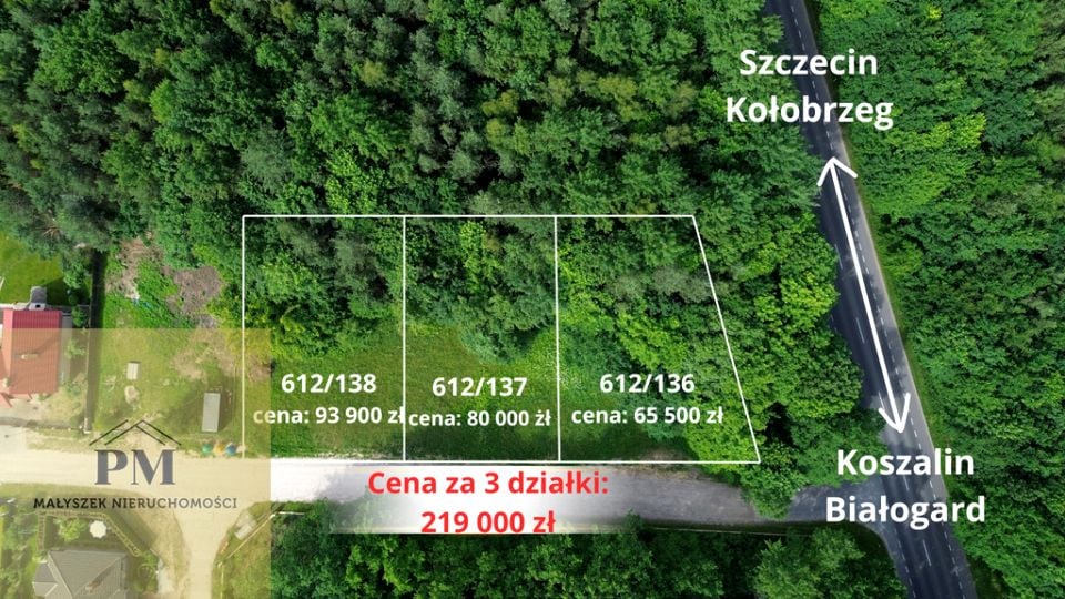 Działka budowlana Daszewo