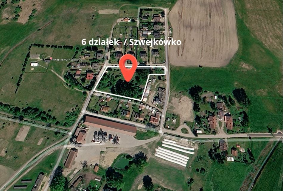 Działka budowlana Szwejkówko