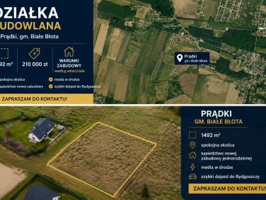 Działka budowlana Prądki