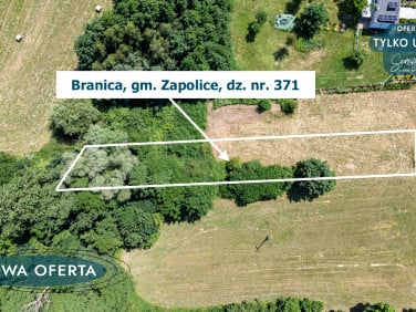Działka budowlana Branica