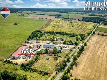 Działka inwestycyjna Żubrów