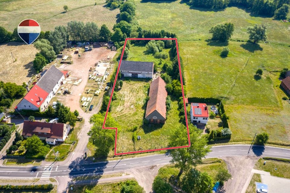 Działka inwestycyjna Parchów