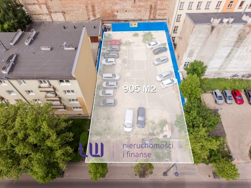 Sprzedam działkę Łódź - 905 m²