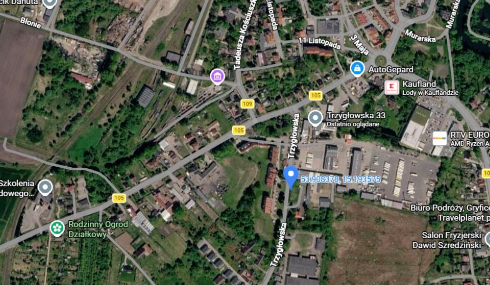 Działka budowlana Gryfice sprzedam