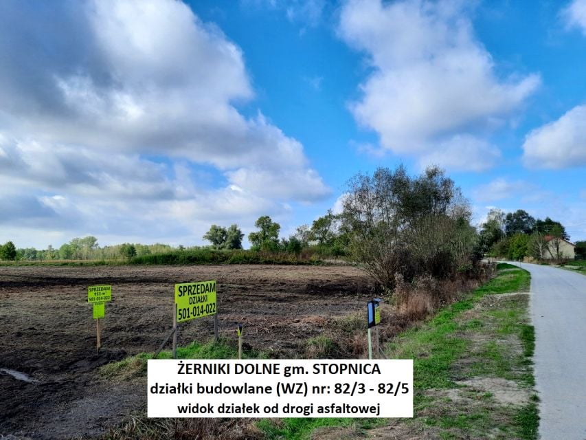 Działka budowlana Żerniki Dolne