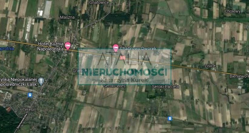 Działka inwestycyjna Seroki-Wieś
