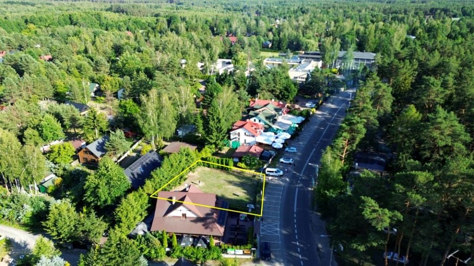 Działka usługowa Okuninka