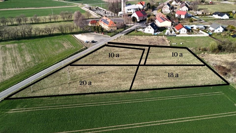 Działka budowlana Okmiany