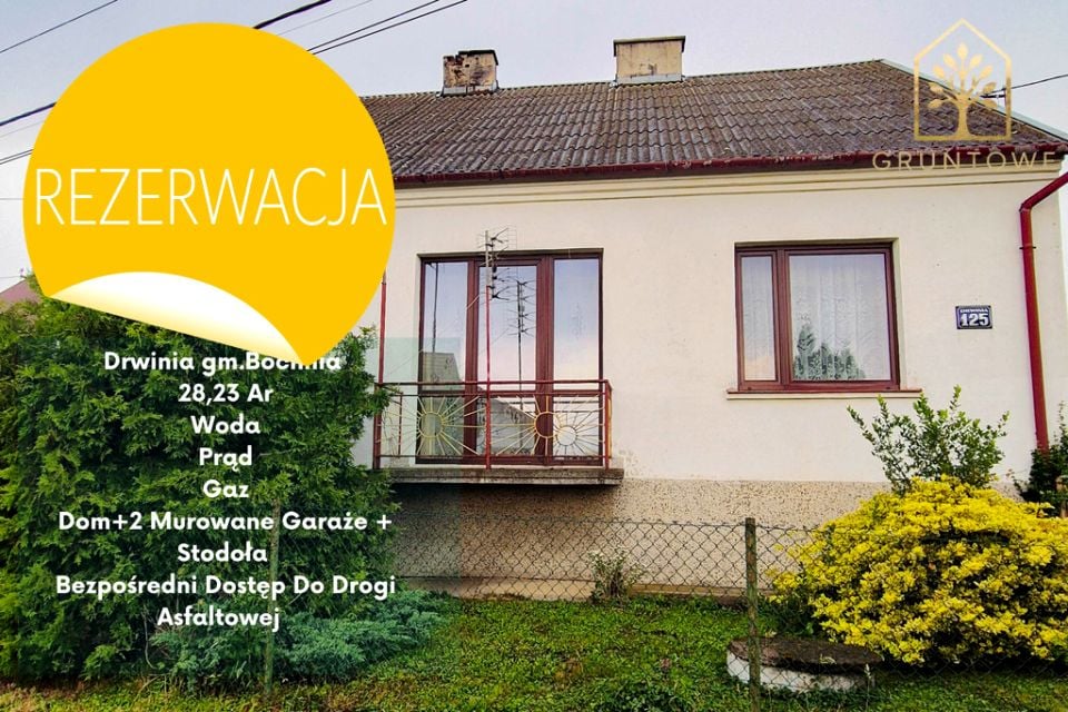 Dom DRWINIA sprzedaż