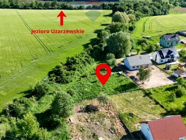Działka przy lesie