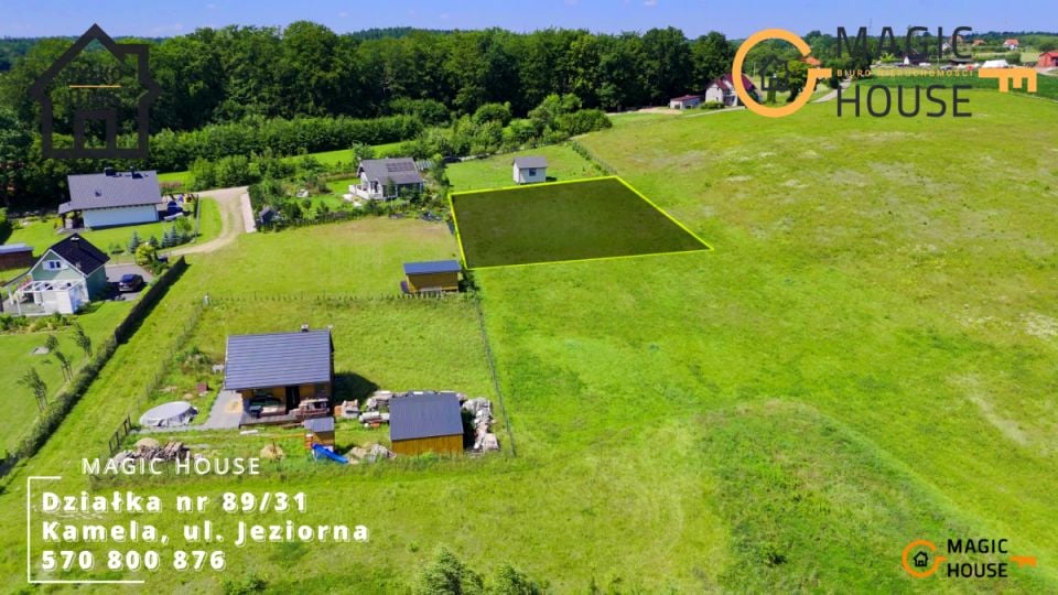 Działka budowlana Kamela