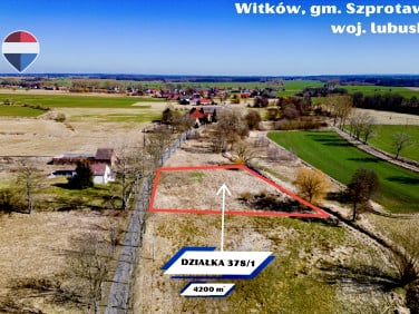 Działka rolna Witków