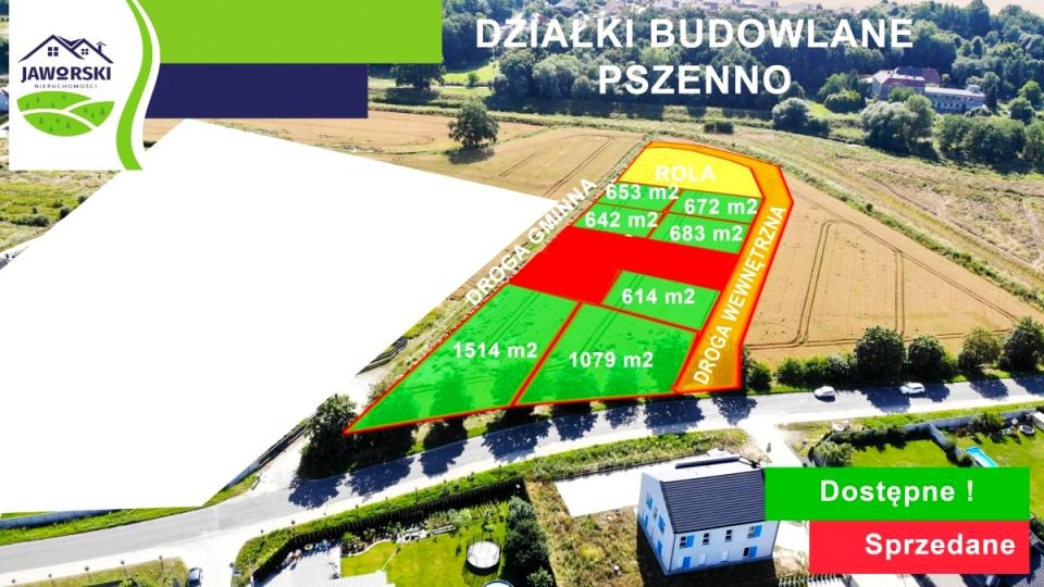 Działka inna Pszenno sprzedam