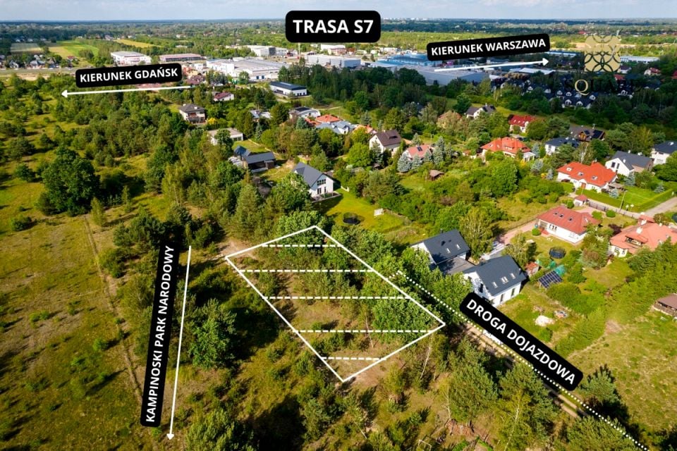 Działka budowlana Izabelin-Dziekanówek