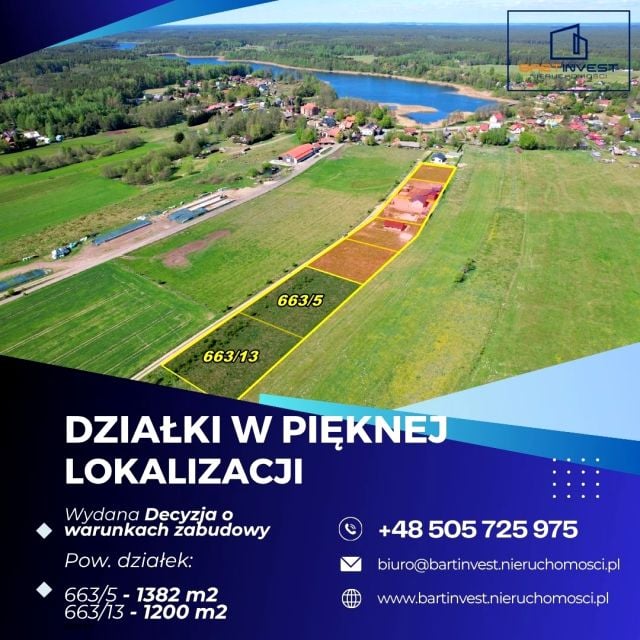 Działka budowlana Świętajno