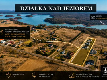 Działka nad jeziorem