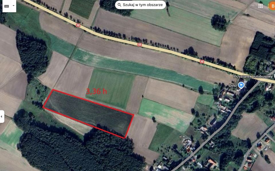 Działka rolna Żagań
