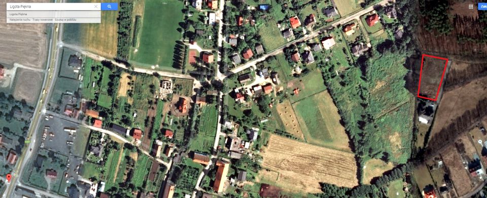 Działka budowlana Ligota Piękna
