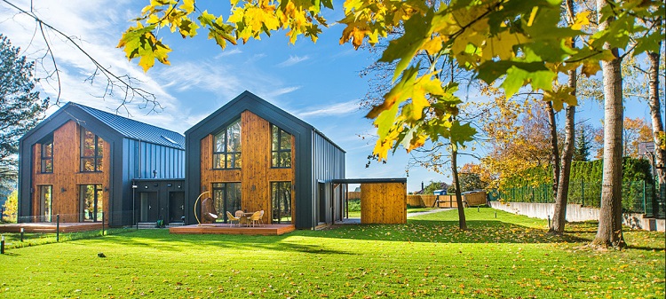 dom - nowoczesna stodoła