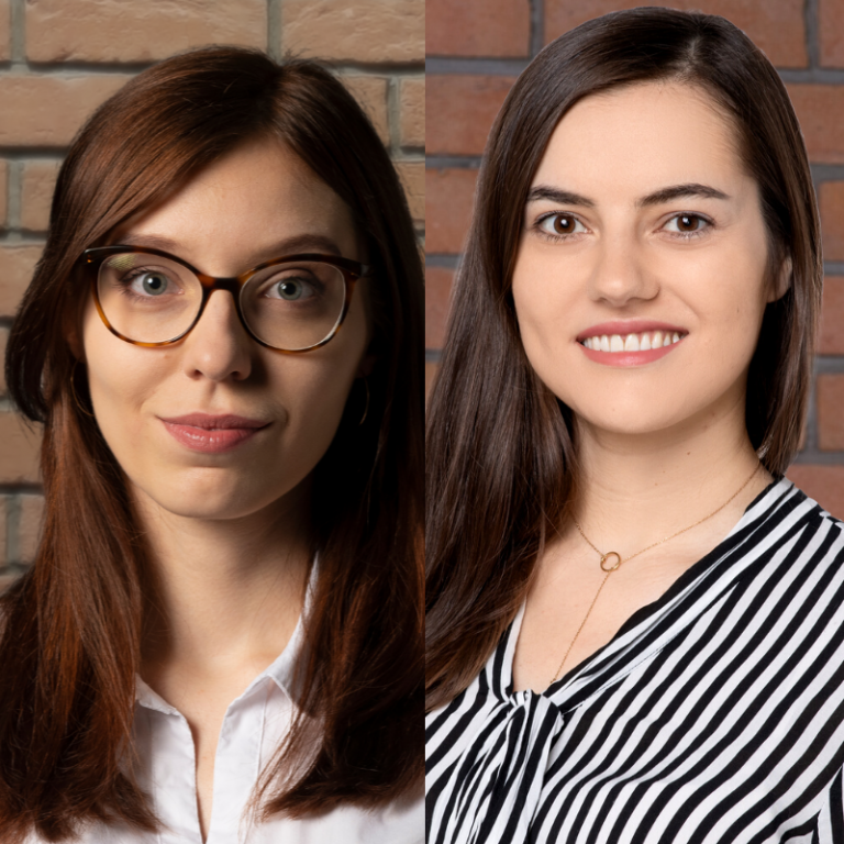 Anna Nowak i Julia Wawrzyńczak