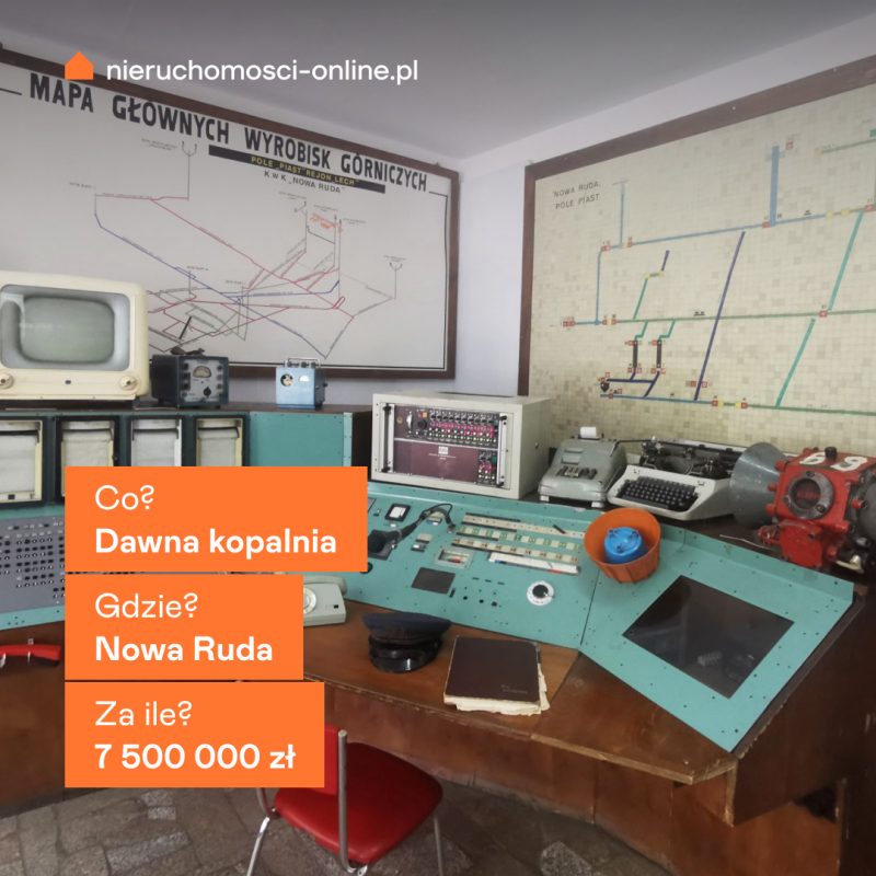 Wnętrza dawnej kopalni