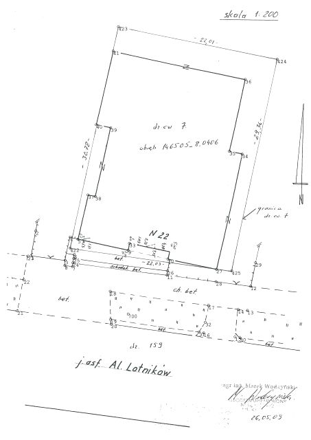 Działka inwestycyjna Warszawa
