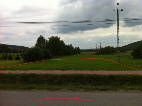 Działka budowlana Tumlin-Wykień
