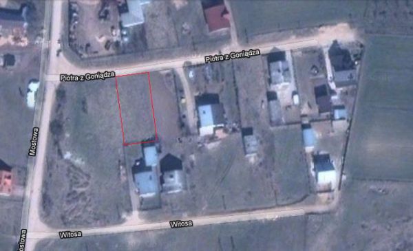 Działka budowlana Goniądz