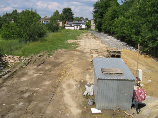 Ogrodzona działka sprzedam