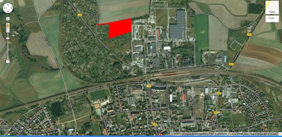 Działka przemysłowa Chojnów