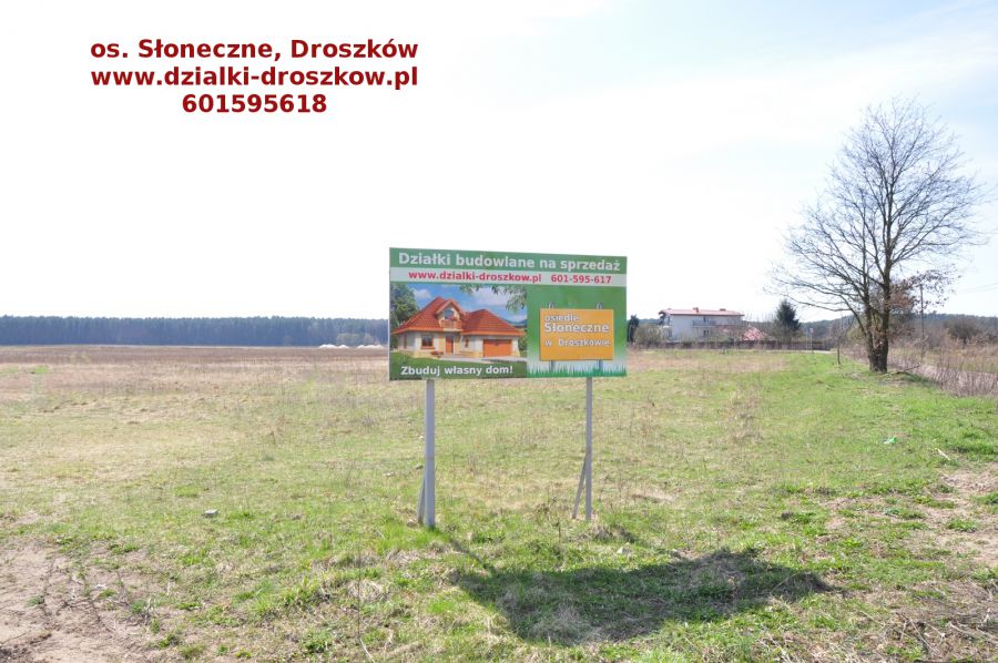 Działka budowlana Droszków