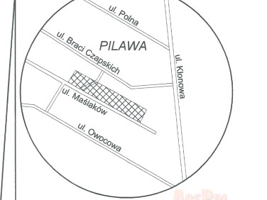 Działka budowlana Pilawa
