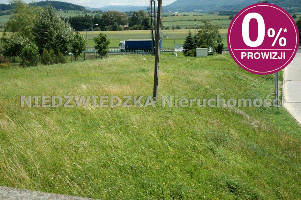 Pusta działka Ogrodzona