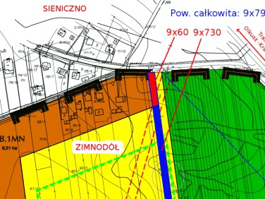 Działka budowlano-rolna Sieniczno