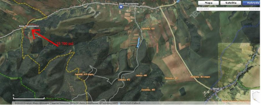 Działka Stare Bogaczowice