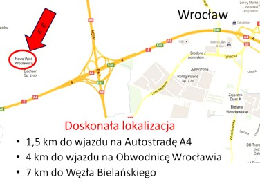 Działka przemysłowa Nowa Wieś Wrocławska