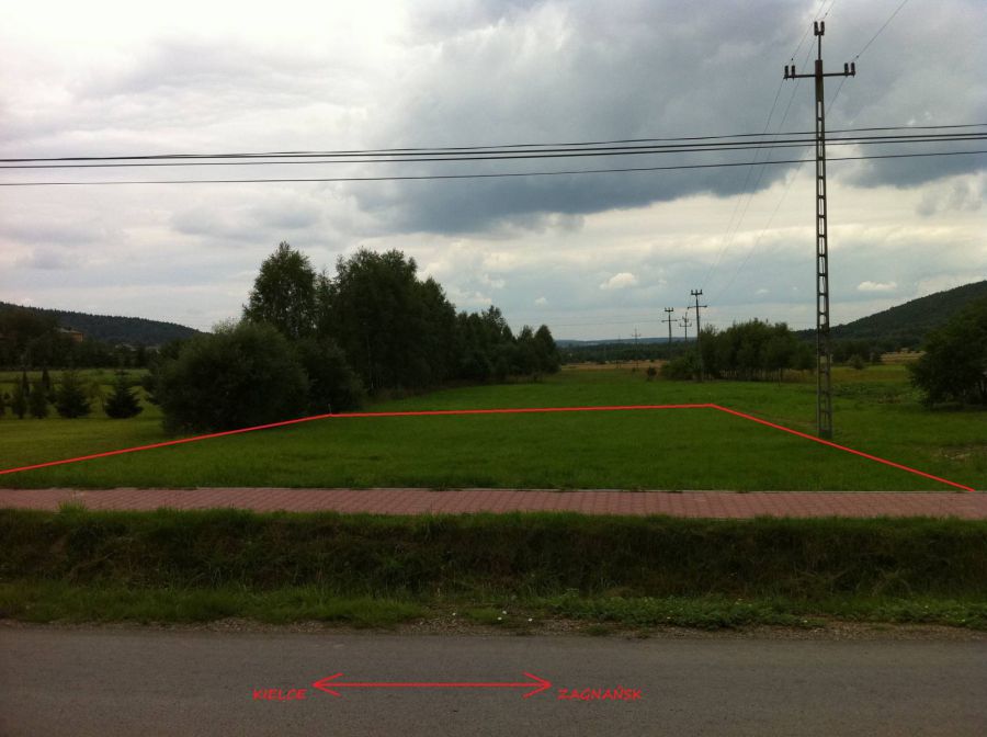 Działka budowlana Tumlin-Wykień