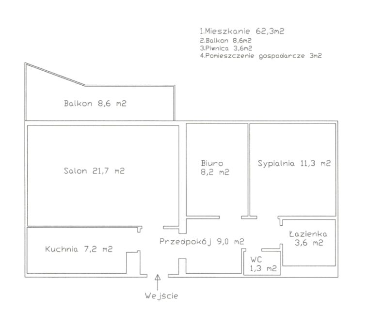 Mieszkanie Kraków