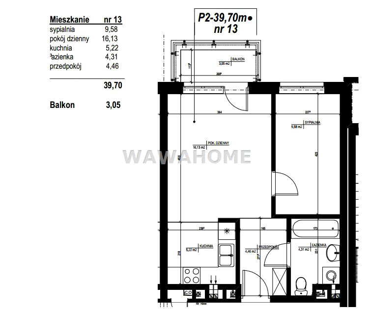 Mieszkanie apartamentowiec przy lesie