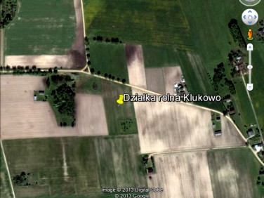 Działka rolna Klukowo