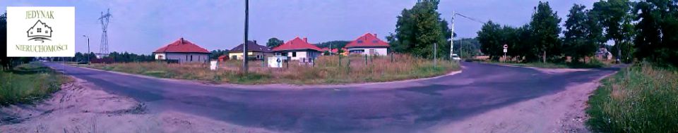 Ogrodzona działka sprzedam