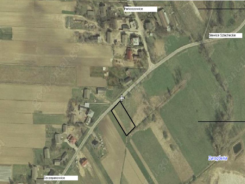 Działka budowlana Parkoszowice